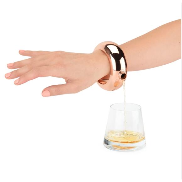 NIB Blush Bracelet Flask - Music Festival - Picture 1 of 3